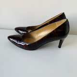 Stuart Weitzman Cognac Tart Aruga Women’s Pump Size 7.5