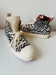 Missoni + Converse Collaboration Zig Zag Black White All Star Chuck Taylor Sneakers Size 9 Women’s New