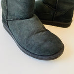 UGG Classic Tall Black Suede and Sheepskin Boots Women’s Size 7