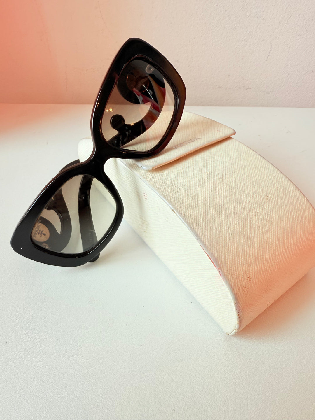 Prada Absolute Baroque Crystal Embellished Square Sunglasses