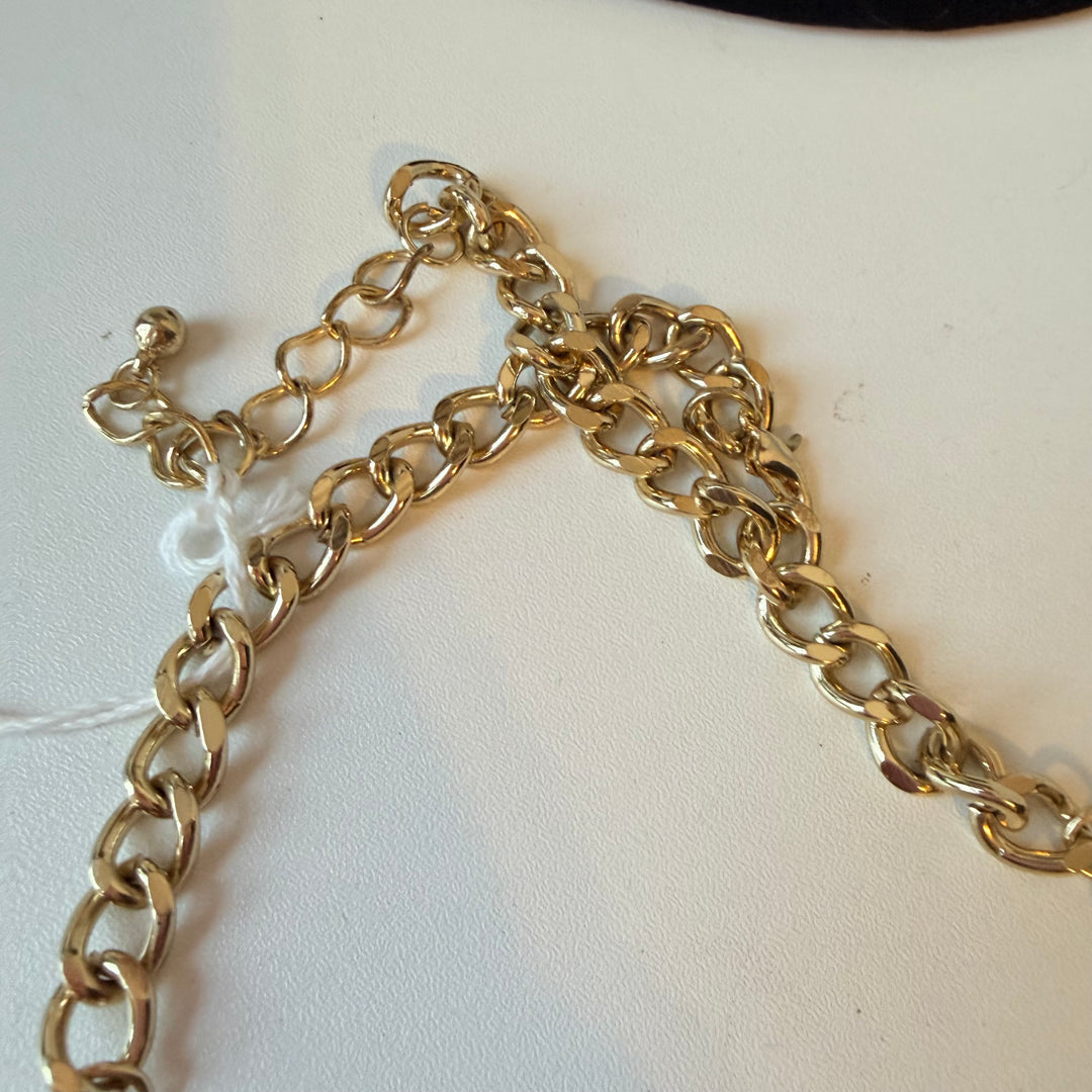 Orange Statement Necklace