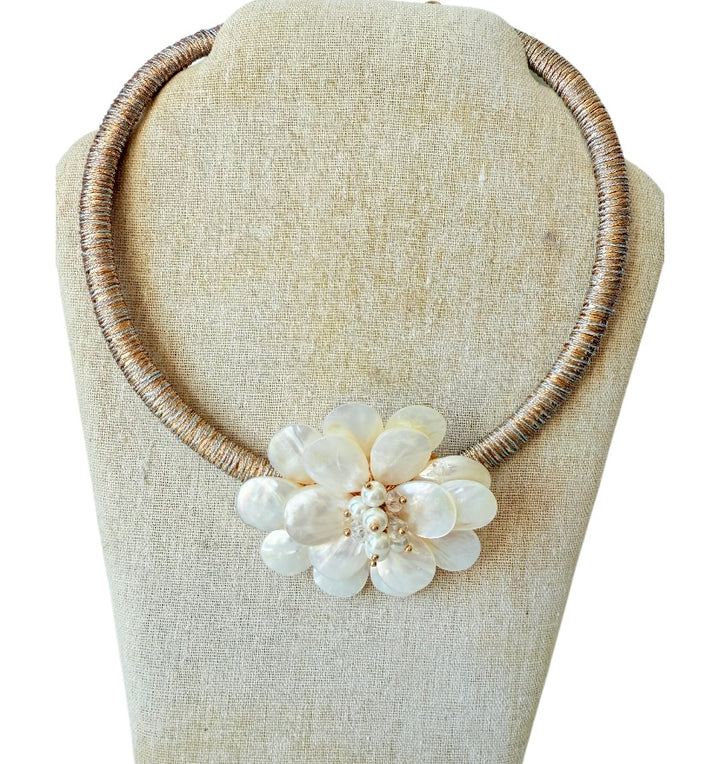 Pearl Pedals Necklace