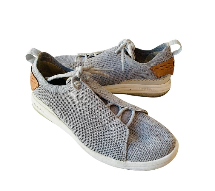 Merrrell Grey Gridway Sneakers Size 8