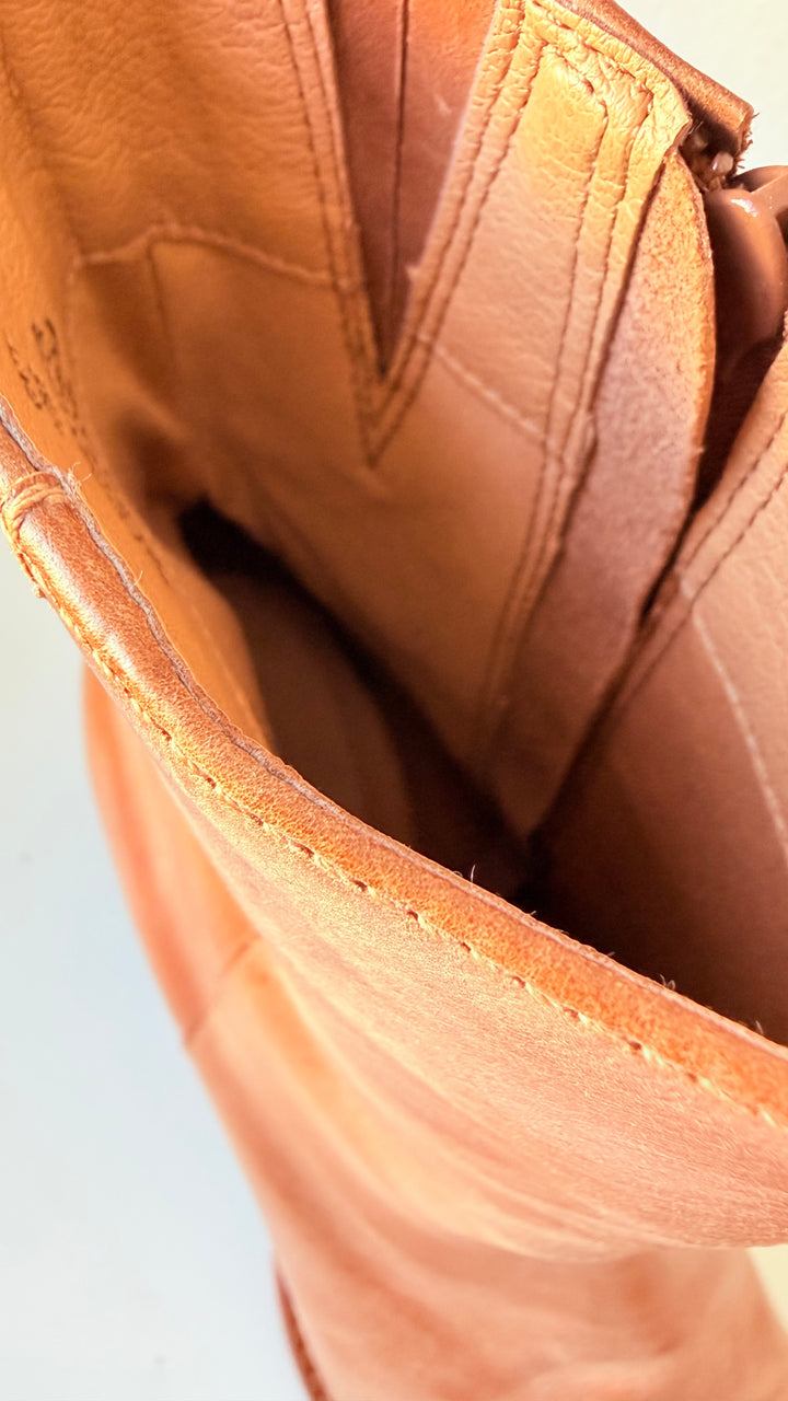 Matisse Caty Brown Leather Boots Size 10