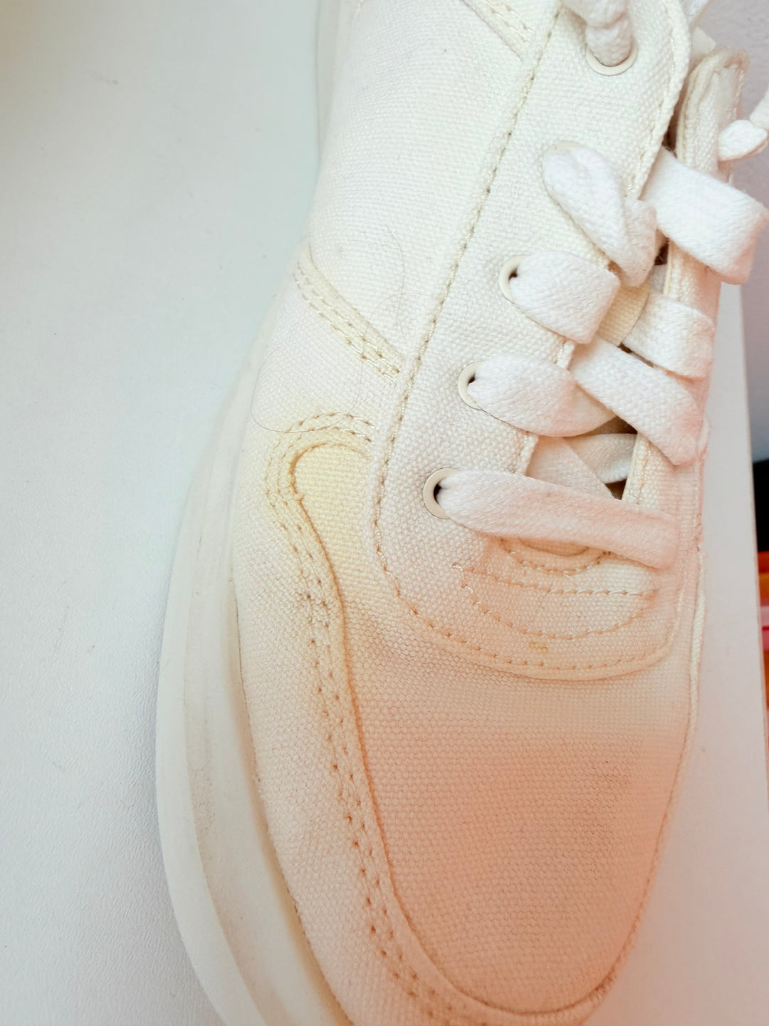 Cole Haan Grand Pro Series Rally Canvas Mule Sneakers in Cream Size 8 Women’s