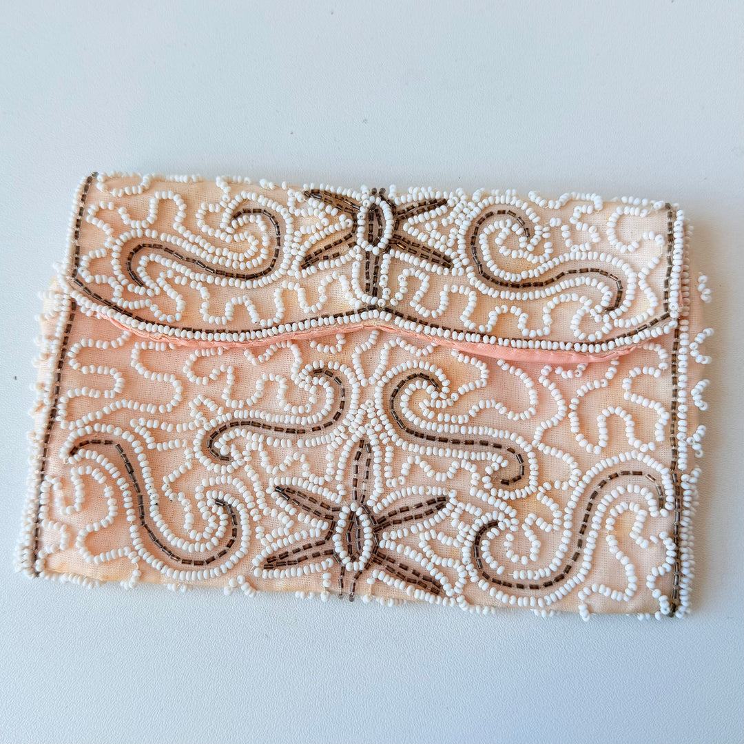 Vintage Walborg Beaded Clutch Evening Bag