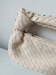 Alba Layne Bag Vegan Woven Handbag in Cream