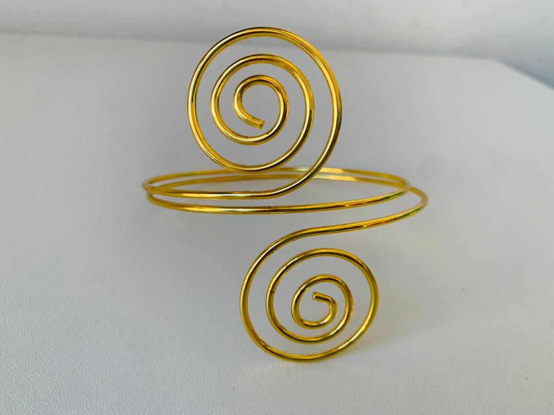 Twirly Good Tone Arm Cuff