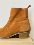 Rebels Mara Suede Bootie In Bronze Size 7.5