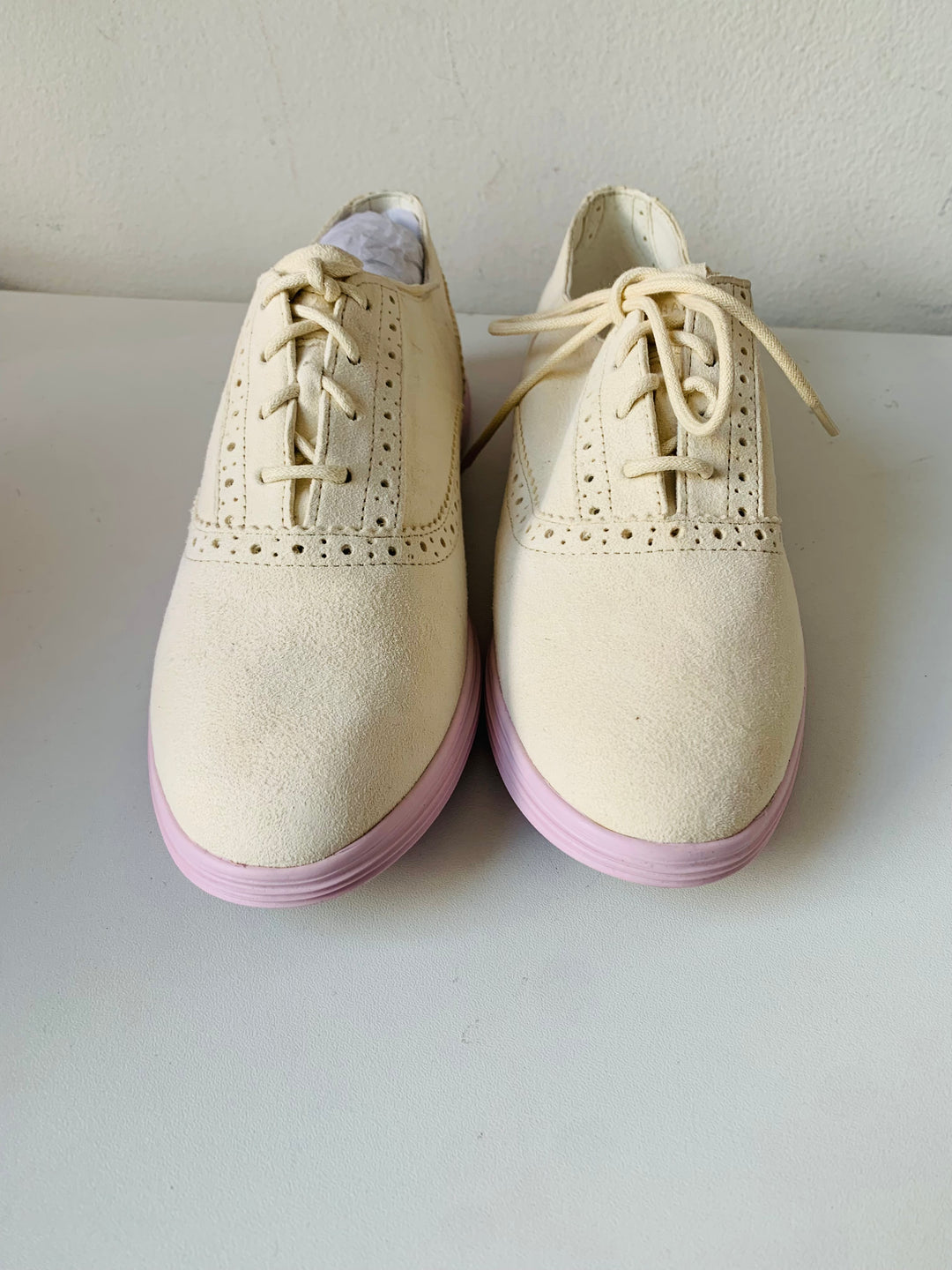 Cole Haan ELLA Grand Oxford II Sandshell Lilac Size 7 New in Box