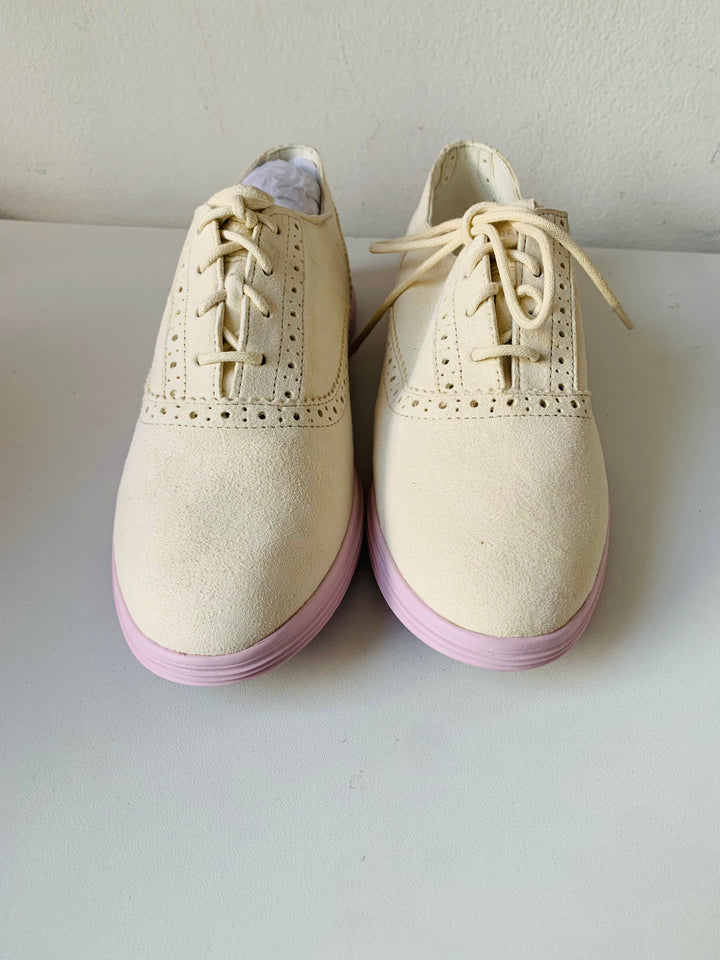 Cole Haan ELLA Grand Oxford II Sandshell Lilac Size 7 New in Box