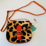 Soruka Animal Print Crossbody Handbag Made From Recycled Leather