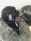 Ugg’s Black Fluffy Thong Slipper Size 7