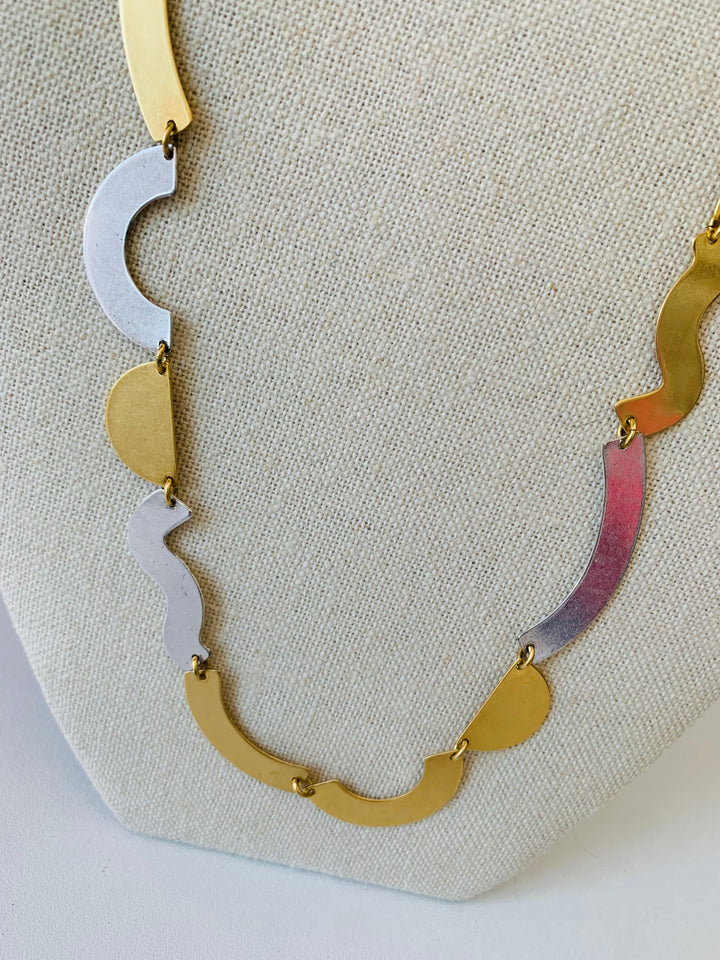 Madewell Silver & Gold Tone Necklace