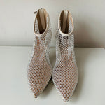 Charles by Charles David Afterhours White Mesh Bootie Size 7 New