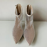 Charles by Charles David Afterhours White Mesh Bootie Size 7 New