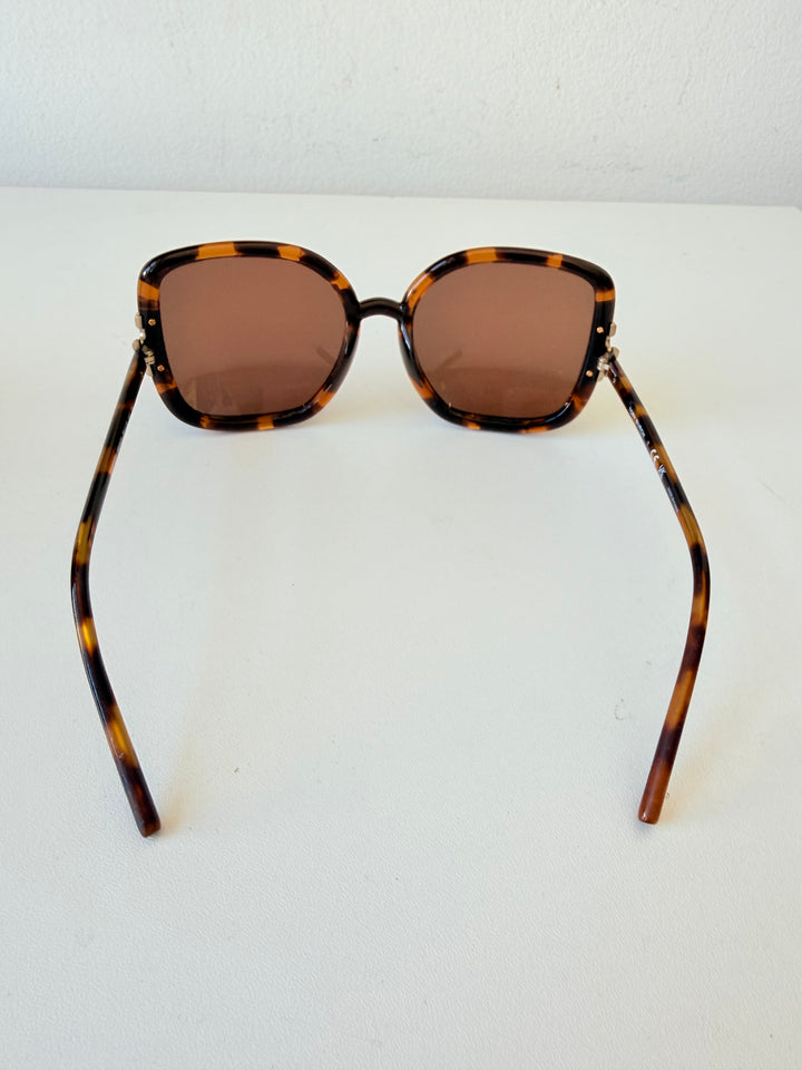 Tory Burch Tortoise Brown Sunglasses TY9063U