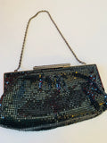 The Limited Black Mesh Evening Purse/Handbag