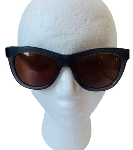 J. Crew Grey Oversized Cat Eye Sunglasses