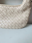 Alba Layne Bag Vegan Woven Handbag in Cream