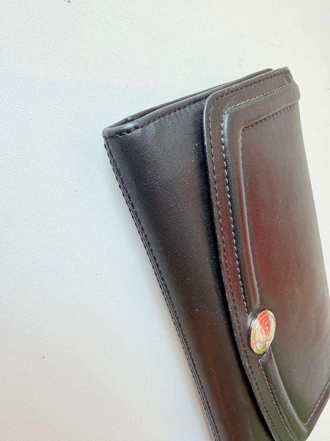 Coach Classic Black Leather Women’s Trifold Wallet