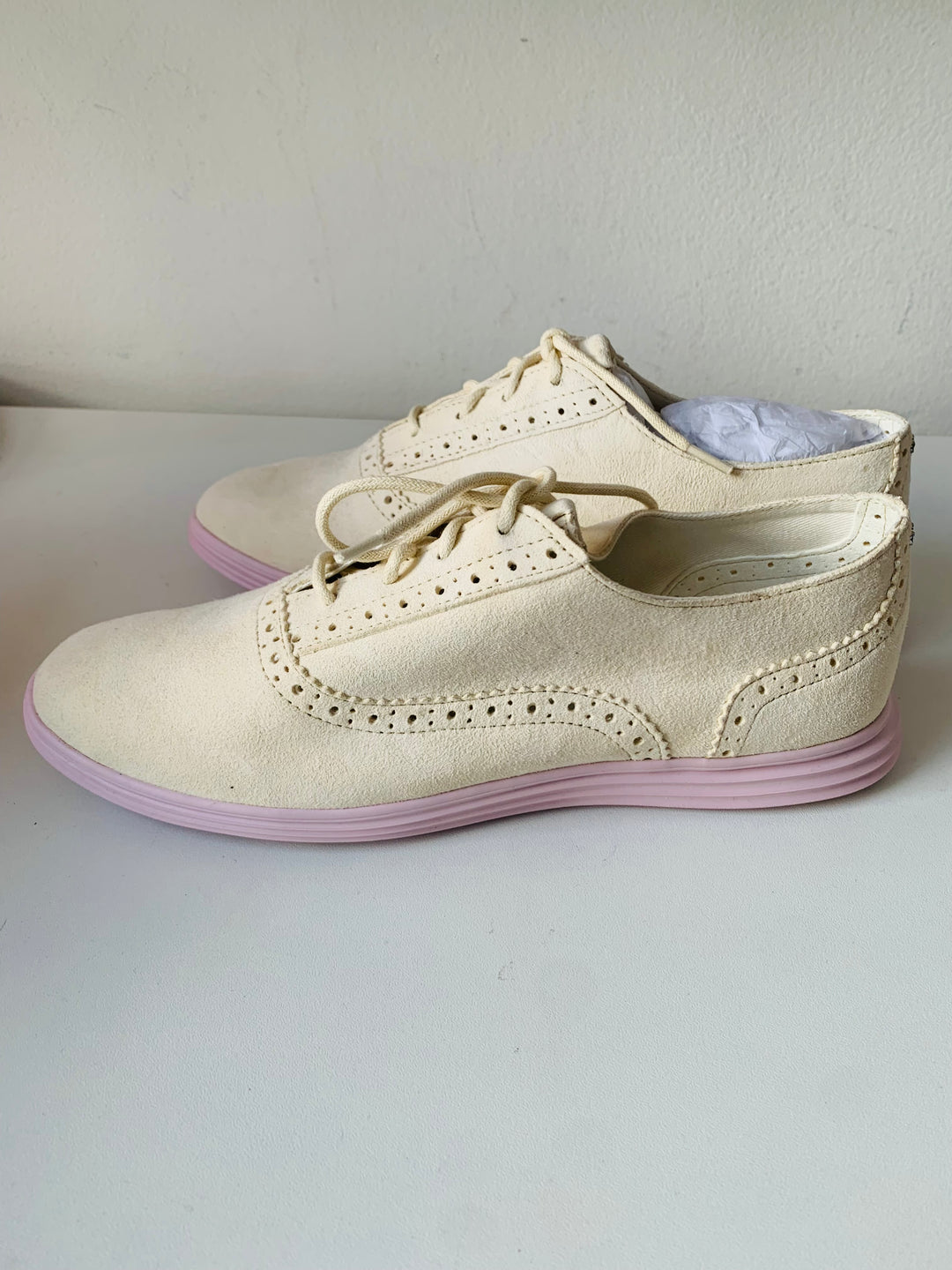 Cole Haan ELLA Grand Oxford II Sandshell Lilac Size 7 New in Box