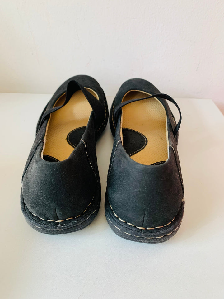 BOC Malinda Black Leather Mary Jane Shoes Size 8 New in Box