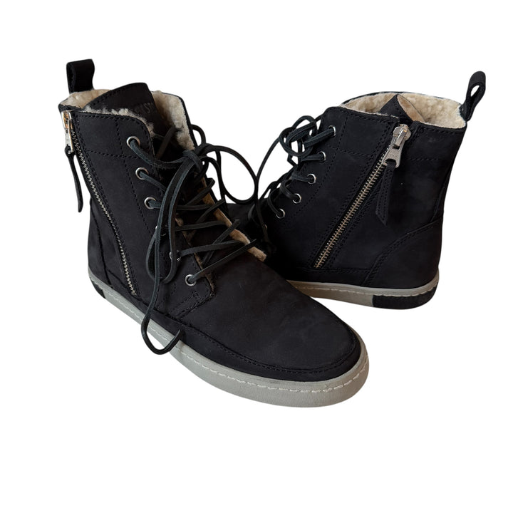 Blackstone ICON Emily CW96 Asphalt Sheepskin Boots Size 37