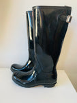 Hunter Original Women’s Gloss Black Rainboots Size 10