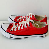 Converse Chuck Taylor All Star Red Canvas Sneakers Size 7.5 Women’s