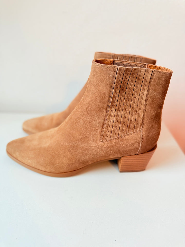 Rag & Bone Rover Boots In Camel Suede Size 41
