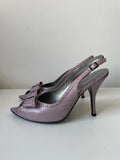 BCBG Maxazria Purple Heels