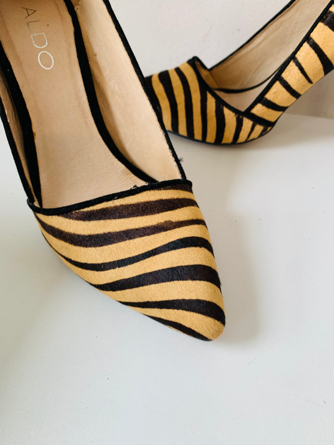 Aldo Zebra Print Pumps Size 37