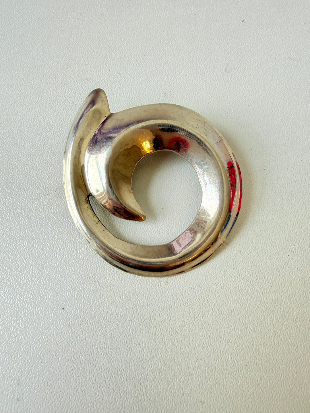 Vintage Taxco Sterling 925 Swirl Brooch/Pin