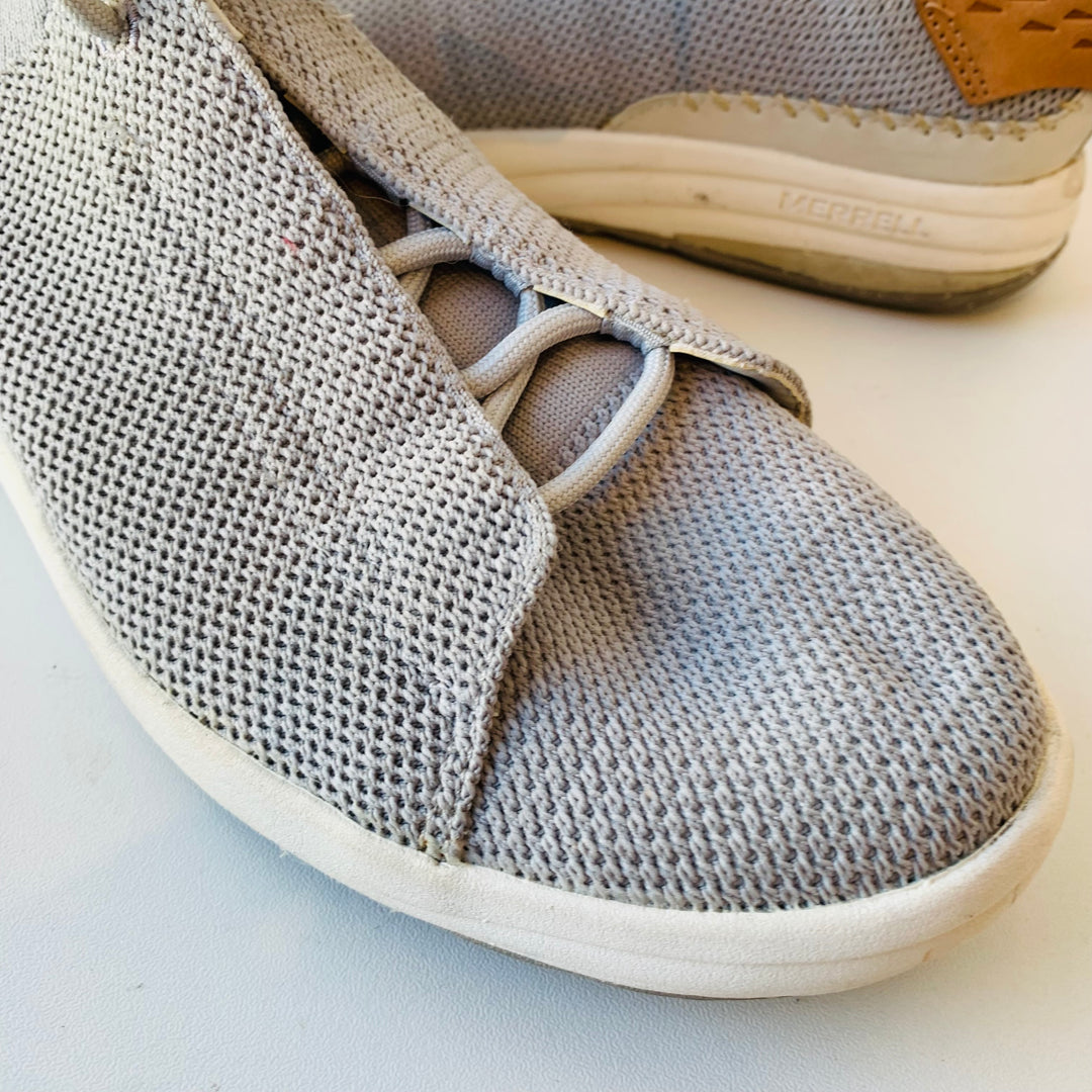 Merrrell Grey Gridway Sneakers Size 8