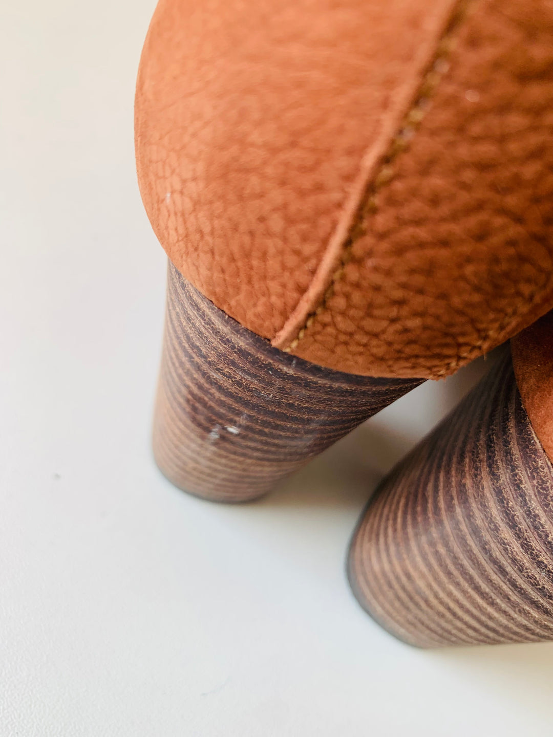 Cole Haan Brown Pebble Grain Leather Ankle Boots Size 7.5