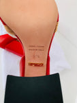 Kendall Miles CEO Pumps in Red Leather Size 37.5
