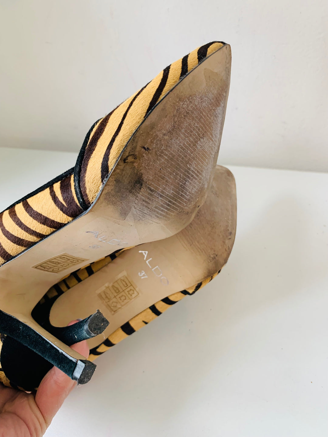 Aldo Zebra Print Pumps Size 37