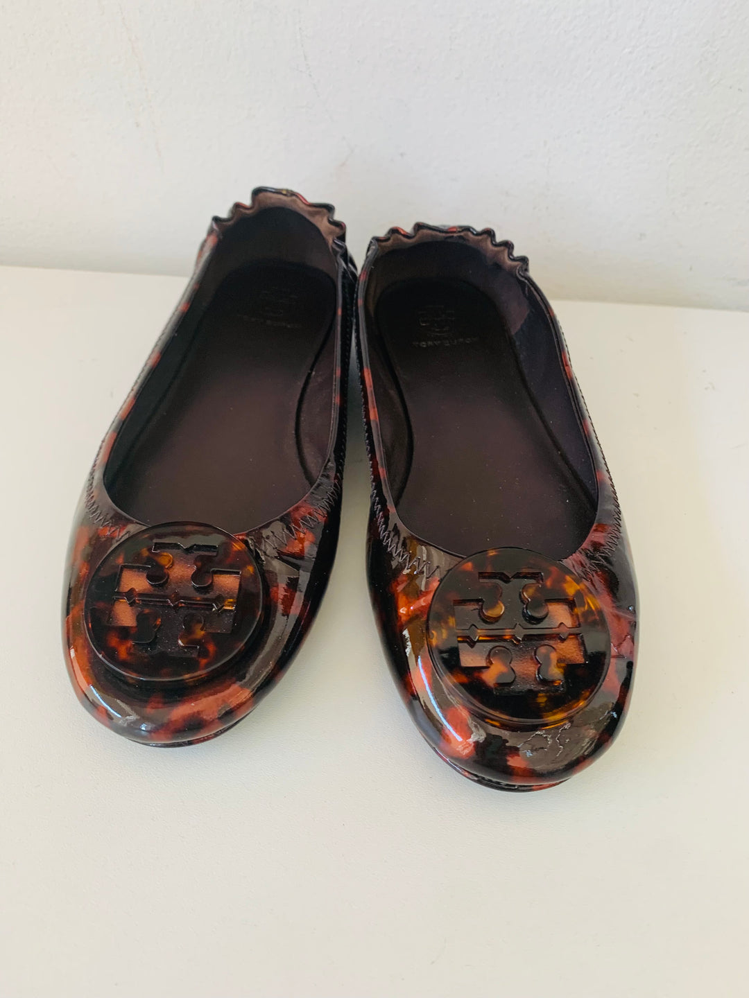Tory Burch Tortoise Ballet Flats Size 6.5