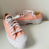 Converse All Star Storm Pink/White Sneaker Lugged OX Size 6.5 Women’s