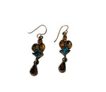 Patricia Locke Multi Color Drop Pierced Earrings