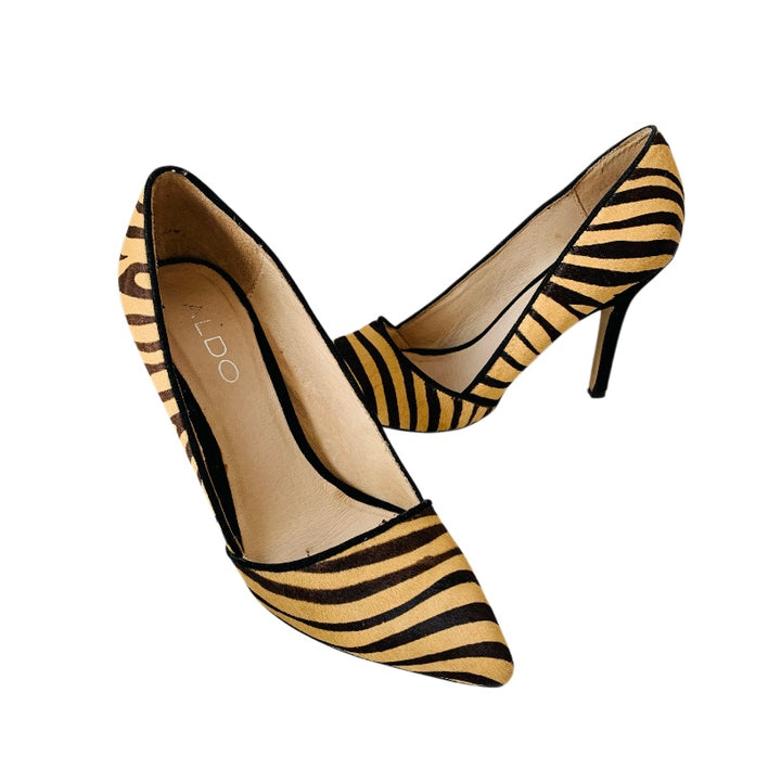 Aldo Zebra Print Pumps Size 37