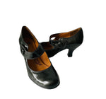 Sofft Mary Jane Heeled Patent Dark Green Women’s Shoes Size 10