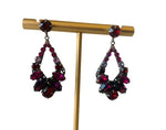 Sorrelli Red Crystal Pierced Earrings