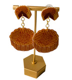 Let Them Eat Cake Pierced Statement Earrings