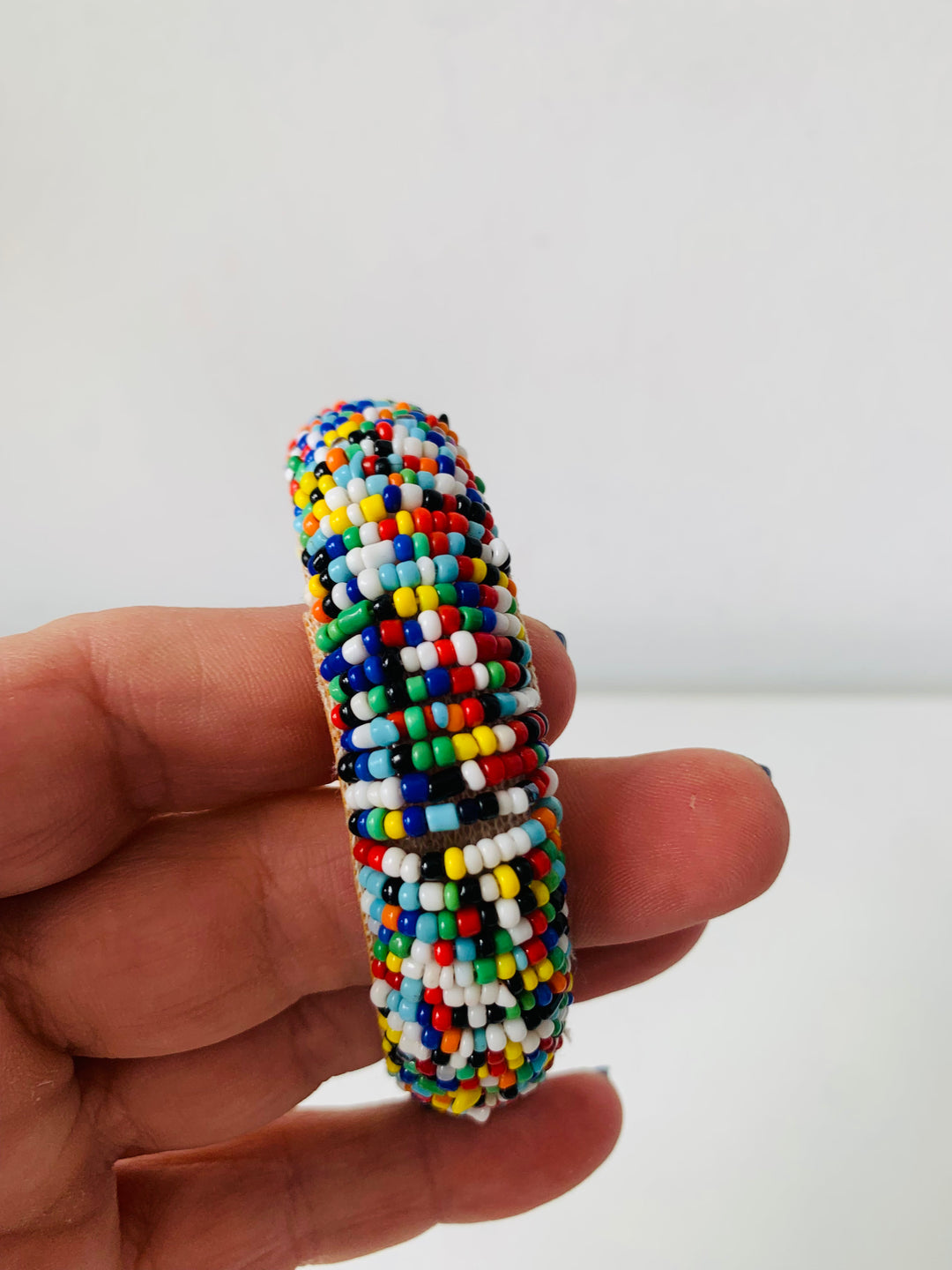 Multi Colored Beaded Bangle NWT