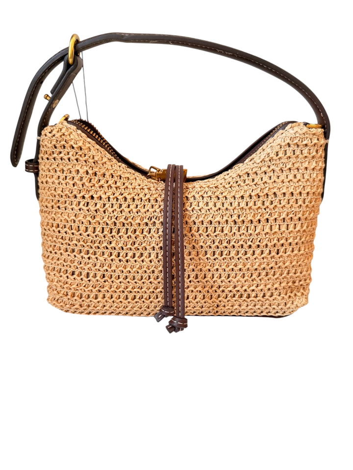 Zara Woven Mini Bucket NWT Handbag