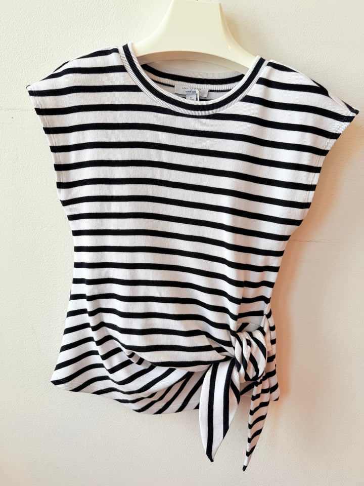 Ann Taylor Weekend Striped Shirt XS