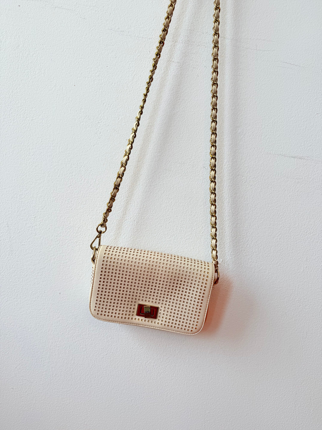 Off White Crossbody/ Handbag