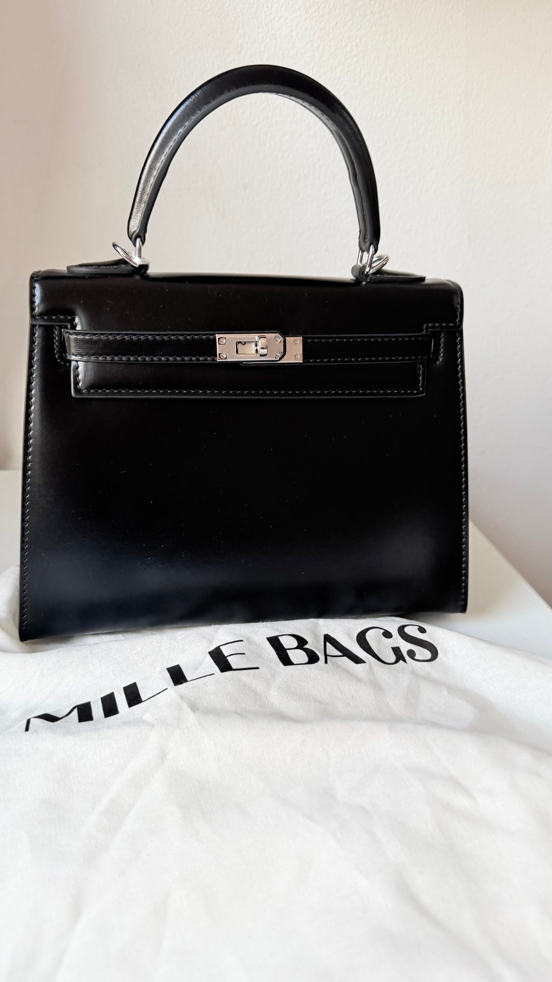 Mille Bags Black Seline Handcrafted Handbag Designer Inspired